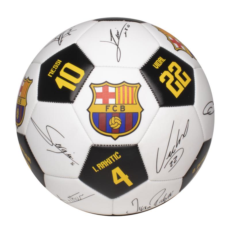 FIFA FC Barcelona Signatures Size 5 Soccer Ball