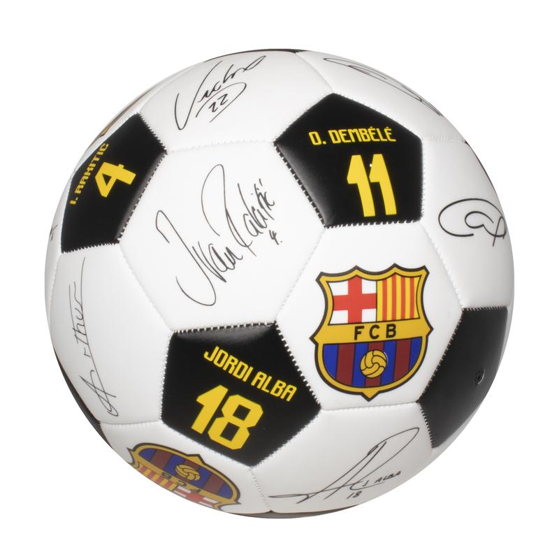 FIFA FC Barcelona Signatures Size 5 Soccer Ball