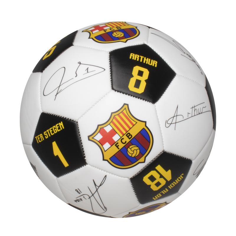 FIFA FC Barcelona Signatures Size 5 Soccer Ball