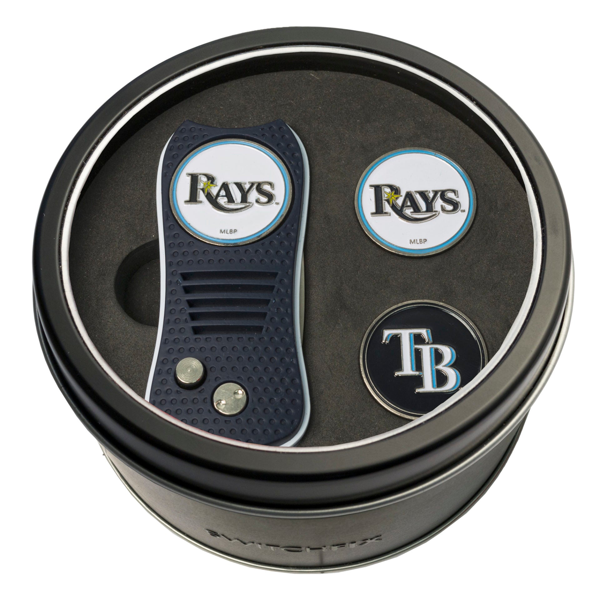 TAMPA BAY RAYS SWITCH CAP CLIP TIN