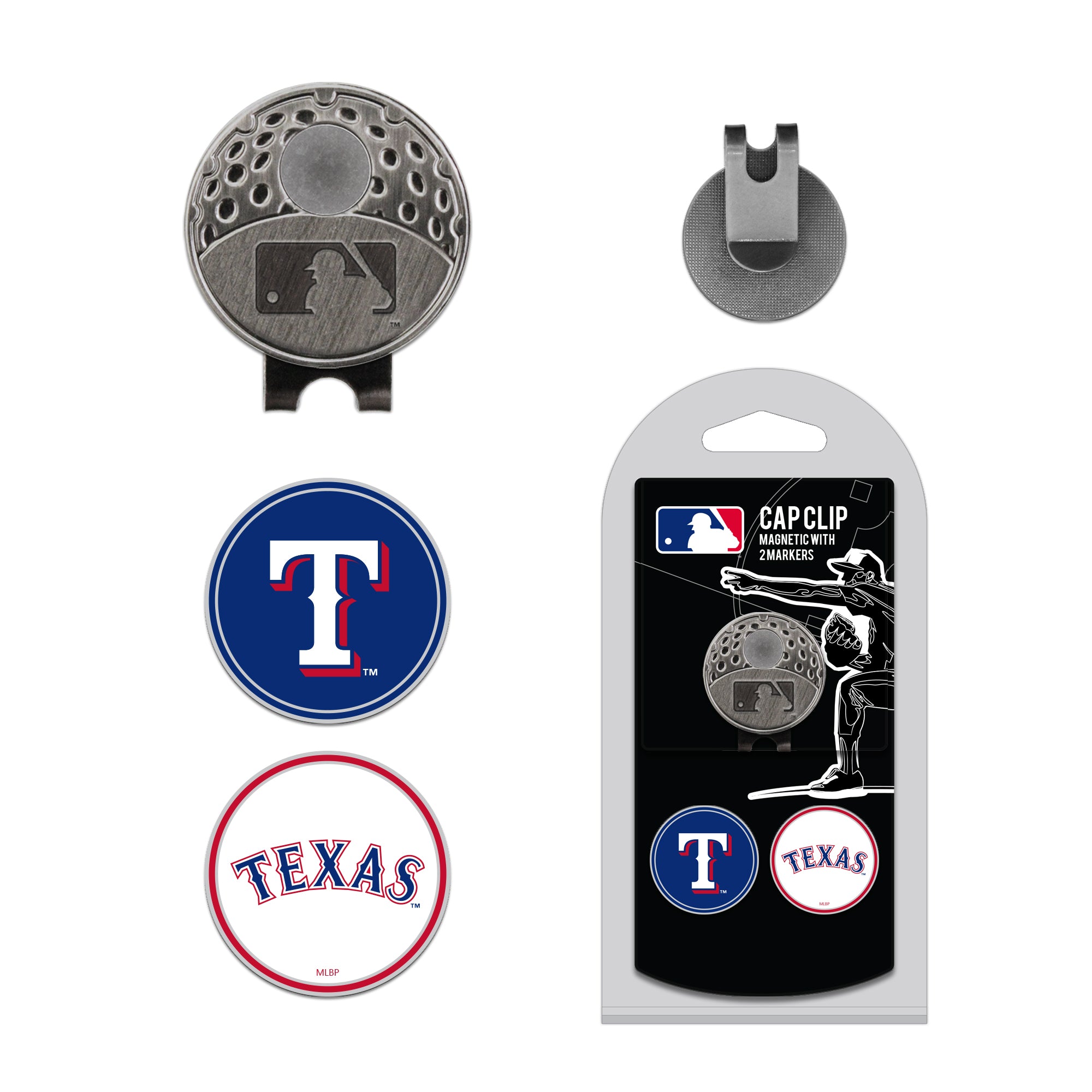 TEXAS RANGERS 2 MKR CAP CLIP