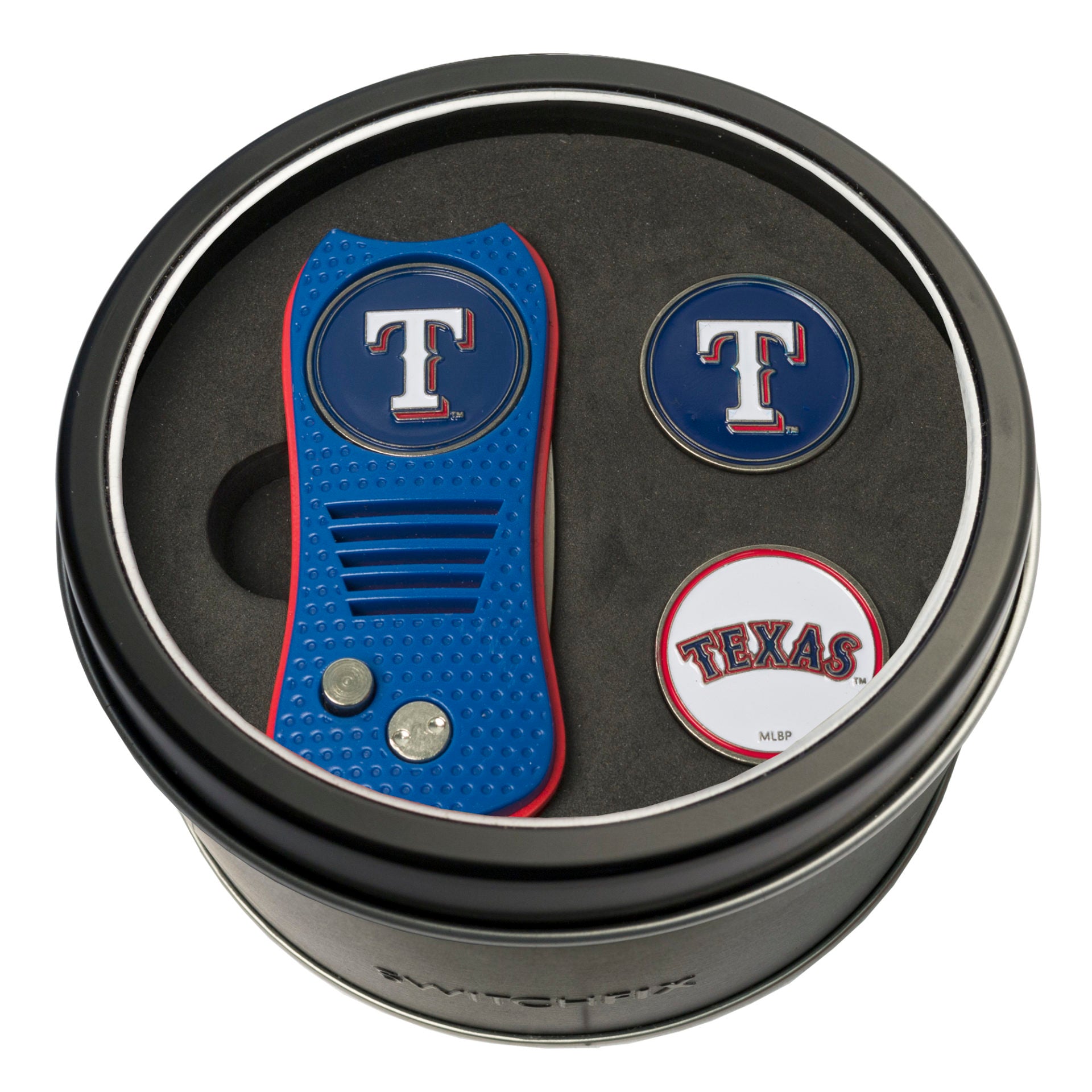 TEXAS RANGERS SWITCH MARKERS TIN