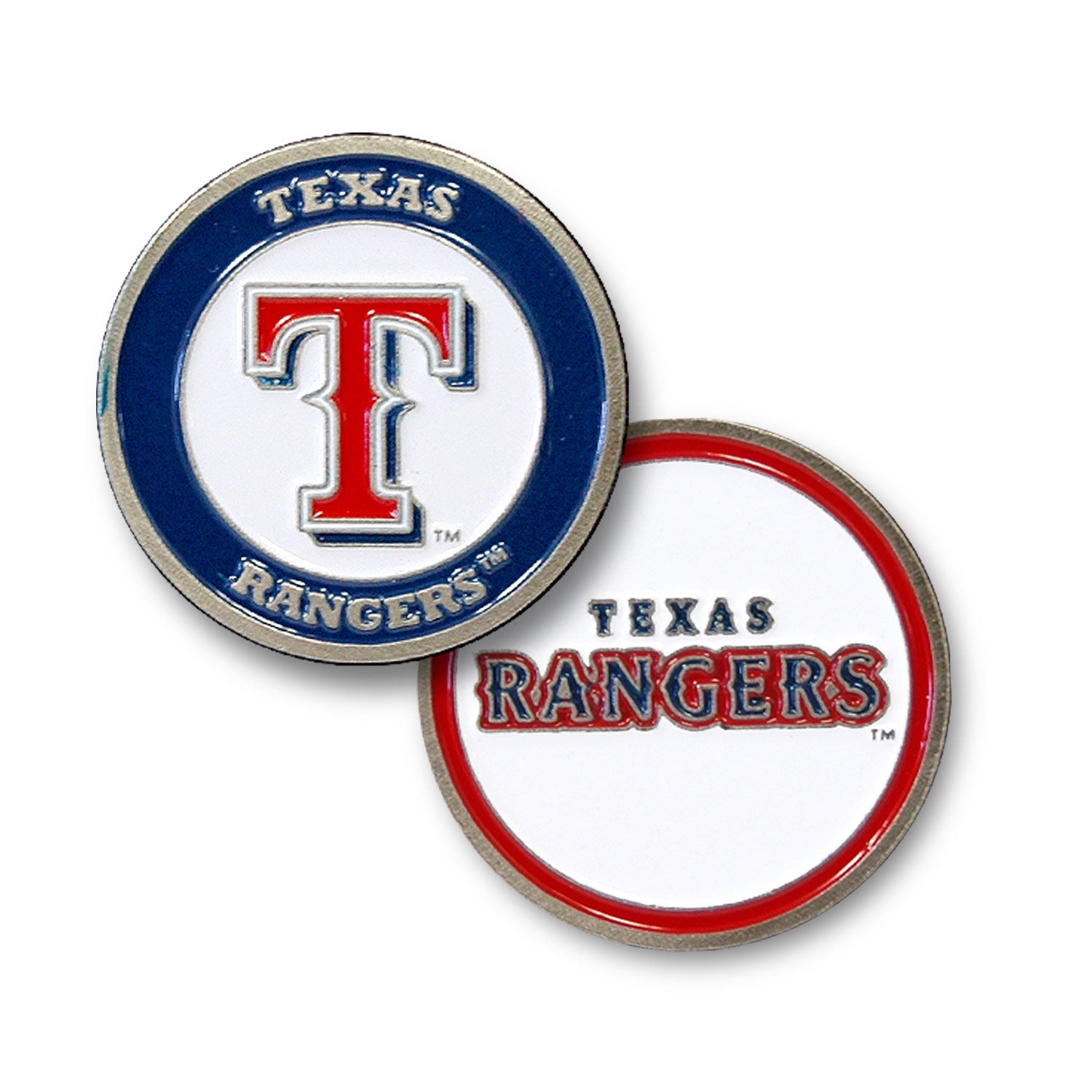 TEXAS RANGERS DOUBLE SIDED BALL MAR