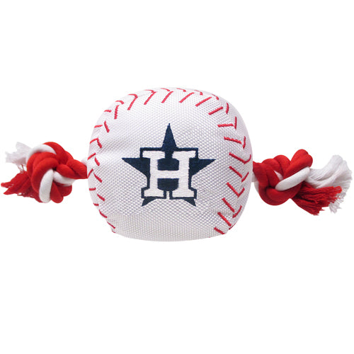 HOUSTON ASTROS NYLON BASEBALL ROPE TOY