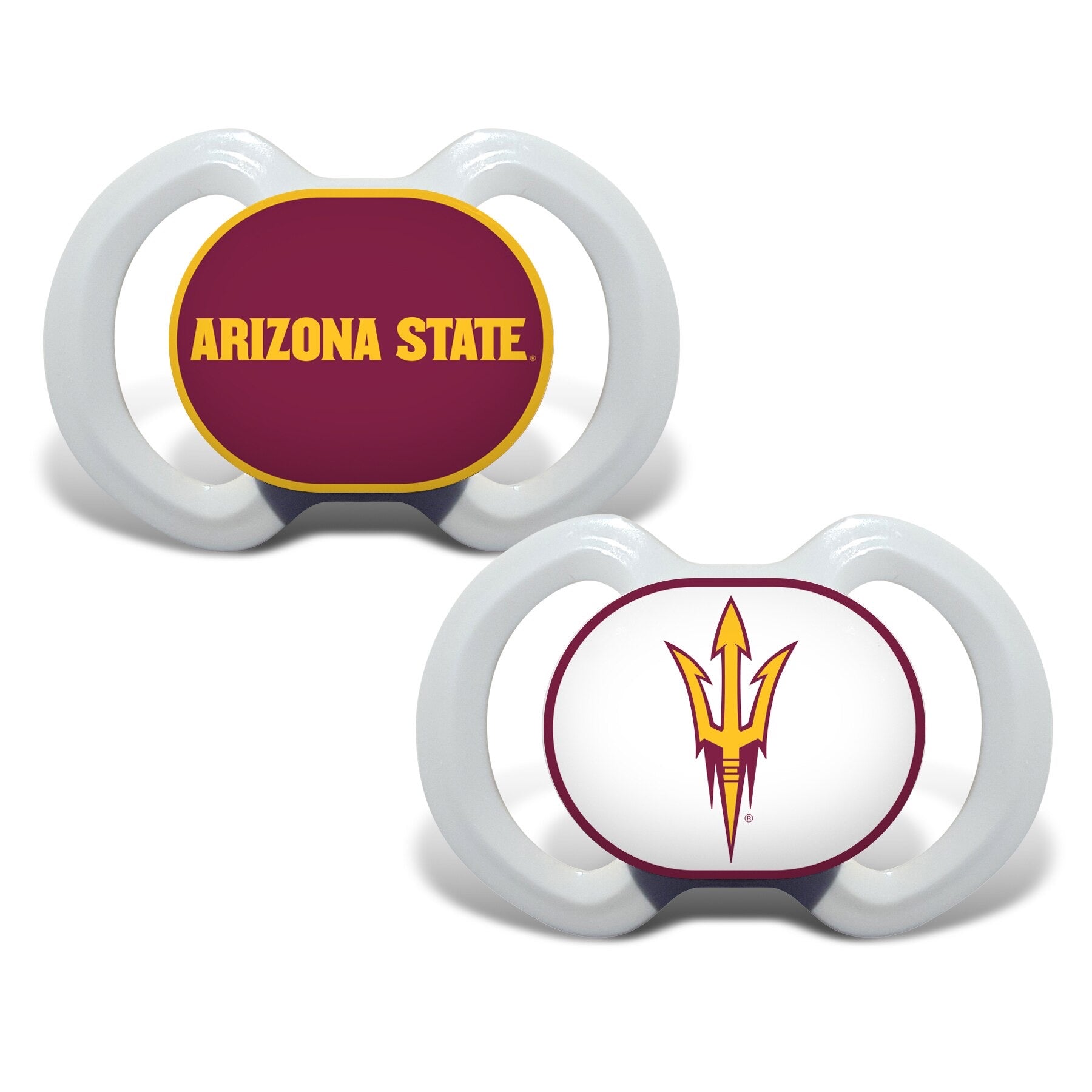 Arizona State Pacifier Clips 2-Pack