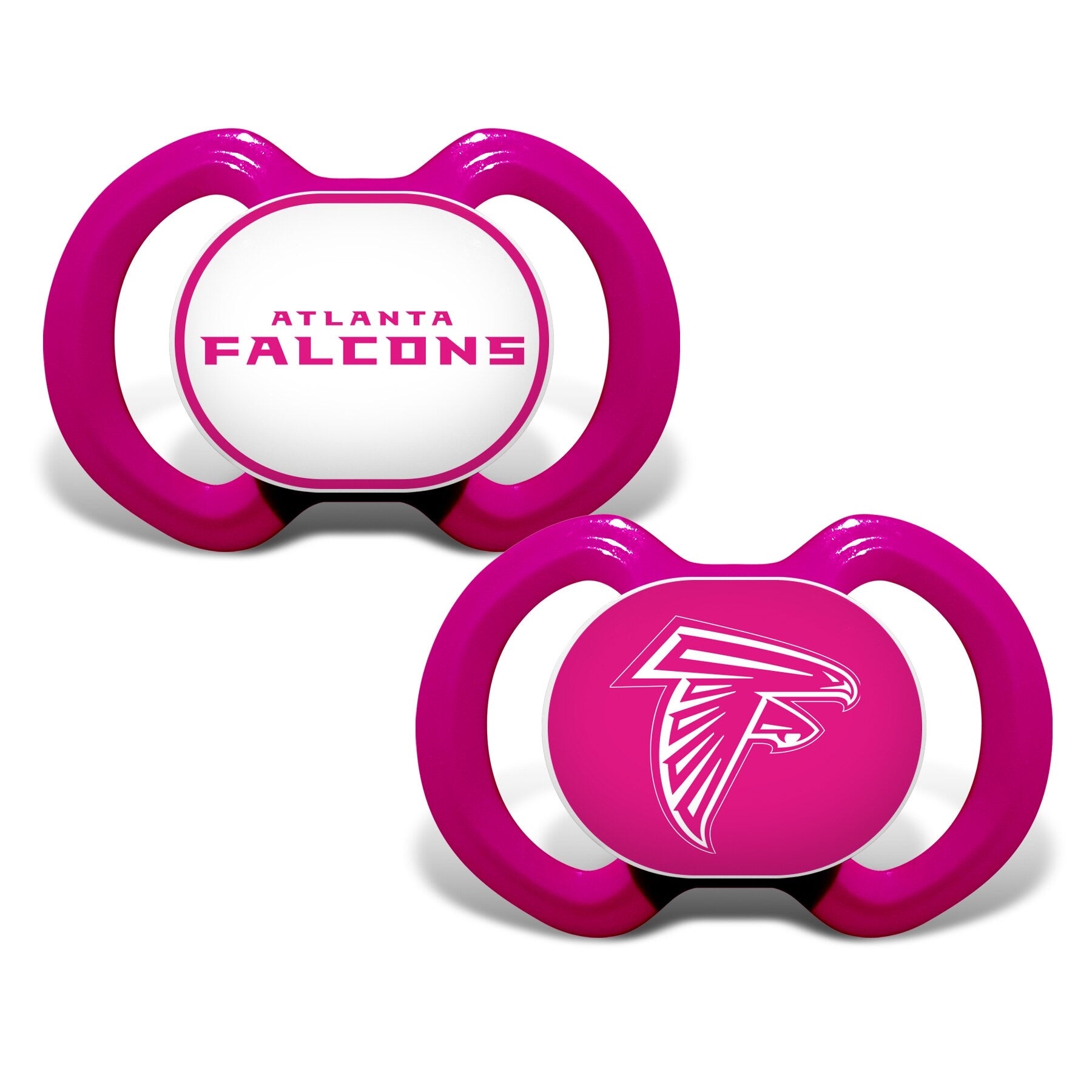 Atlanta Falcons Pacifier 2-Pack - Pink