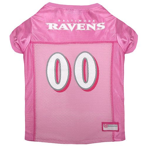 BALTIMORE RAVENS PINK JERSEY