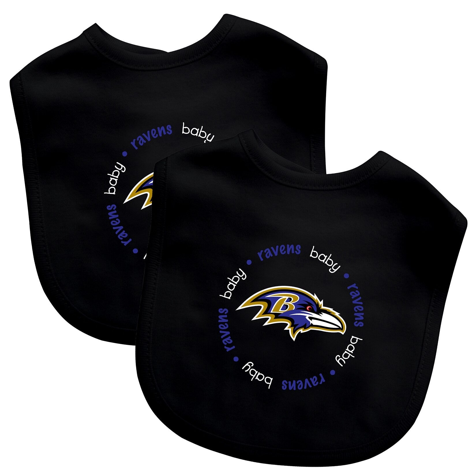 Baltimore Ravens Baby Bibs 2-Pack