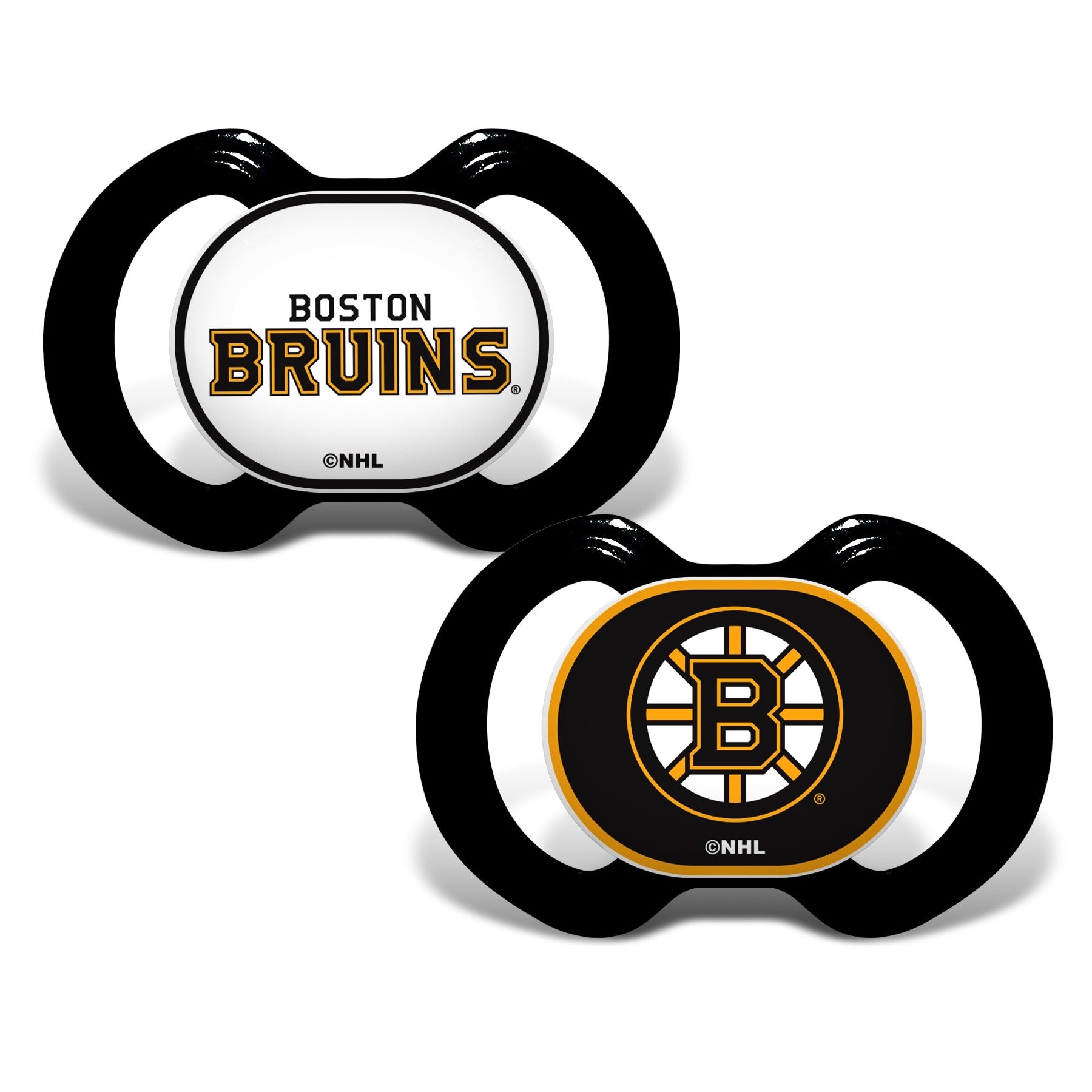 Boston Bruins Pacifier 2-Pack