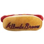 ATLANTA BRAVES HOT DOG TOY