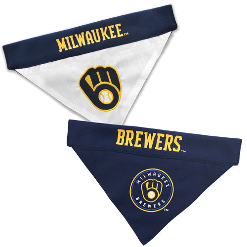 MILWAUKEE BREWERS REVERSIBLE BANDANA