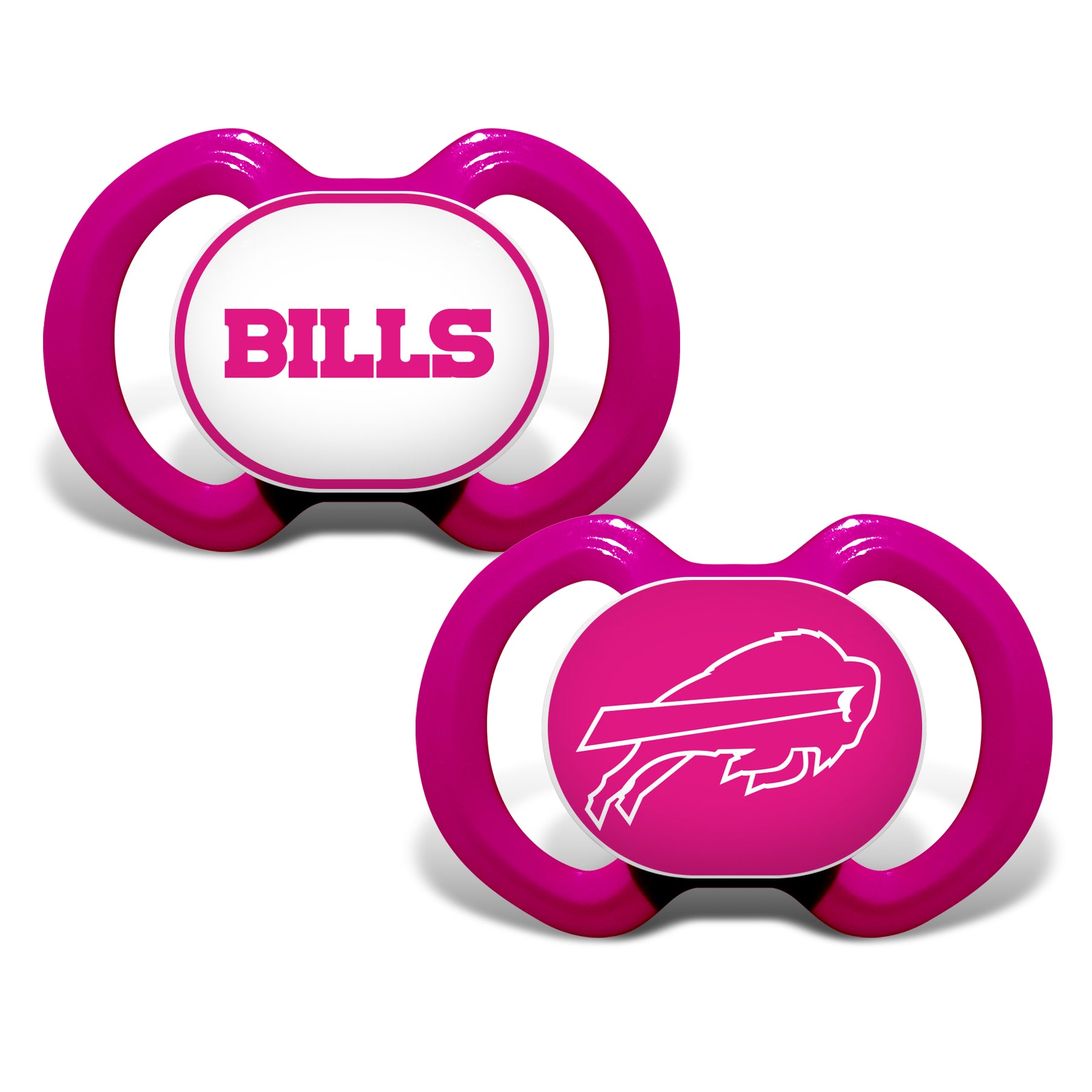 Buffalo Bills Pacifier 2-Pack - Pink