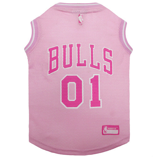 CHICAGO BULLS PINK JERSEY