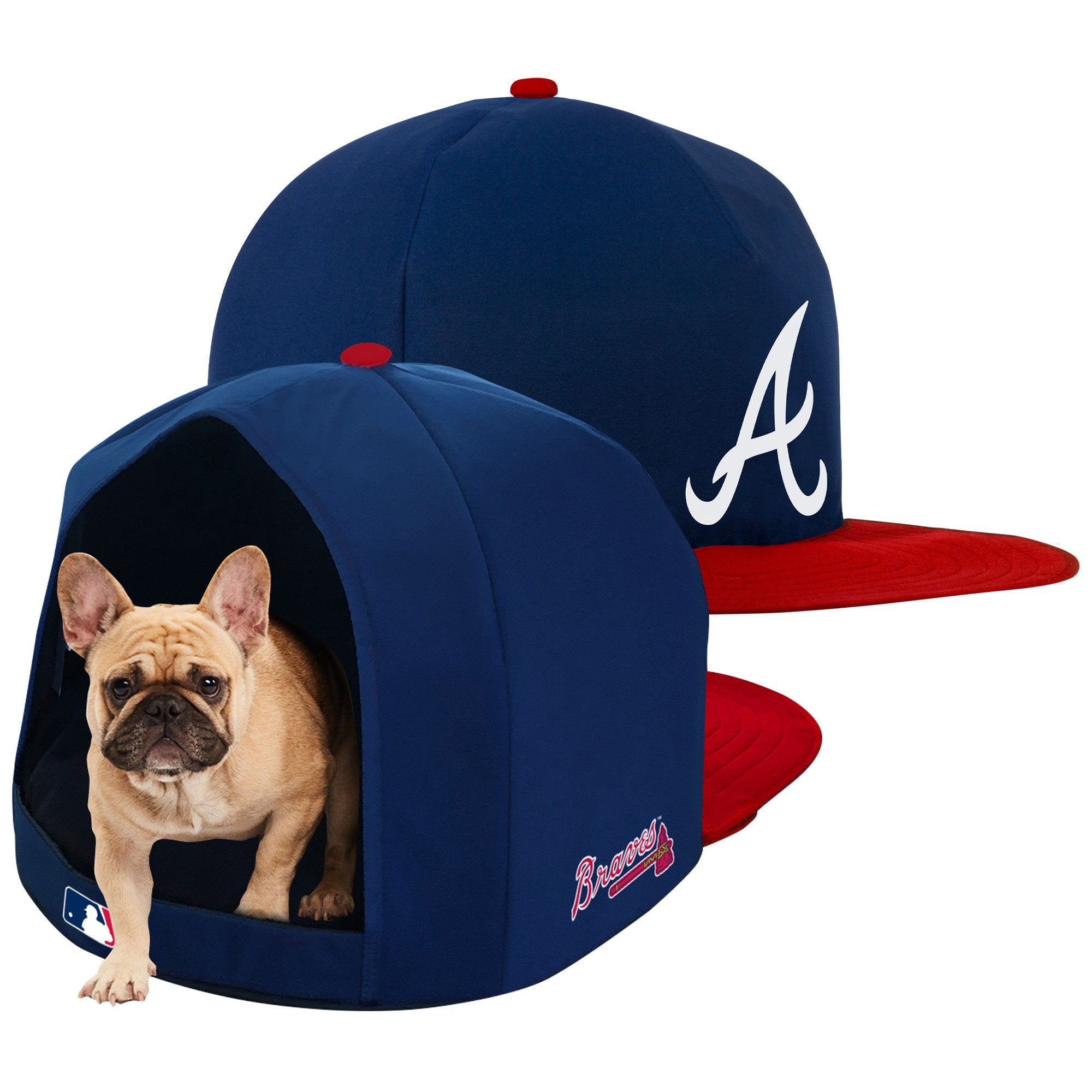 Atlanta Braves Plush Pet Bed