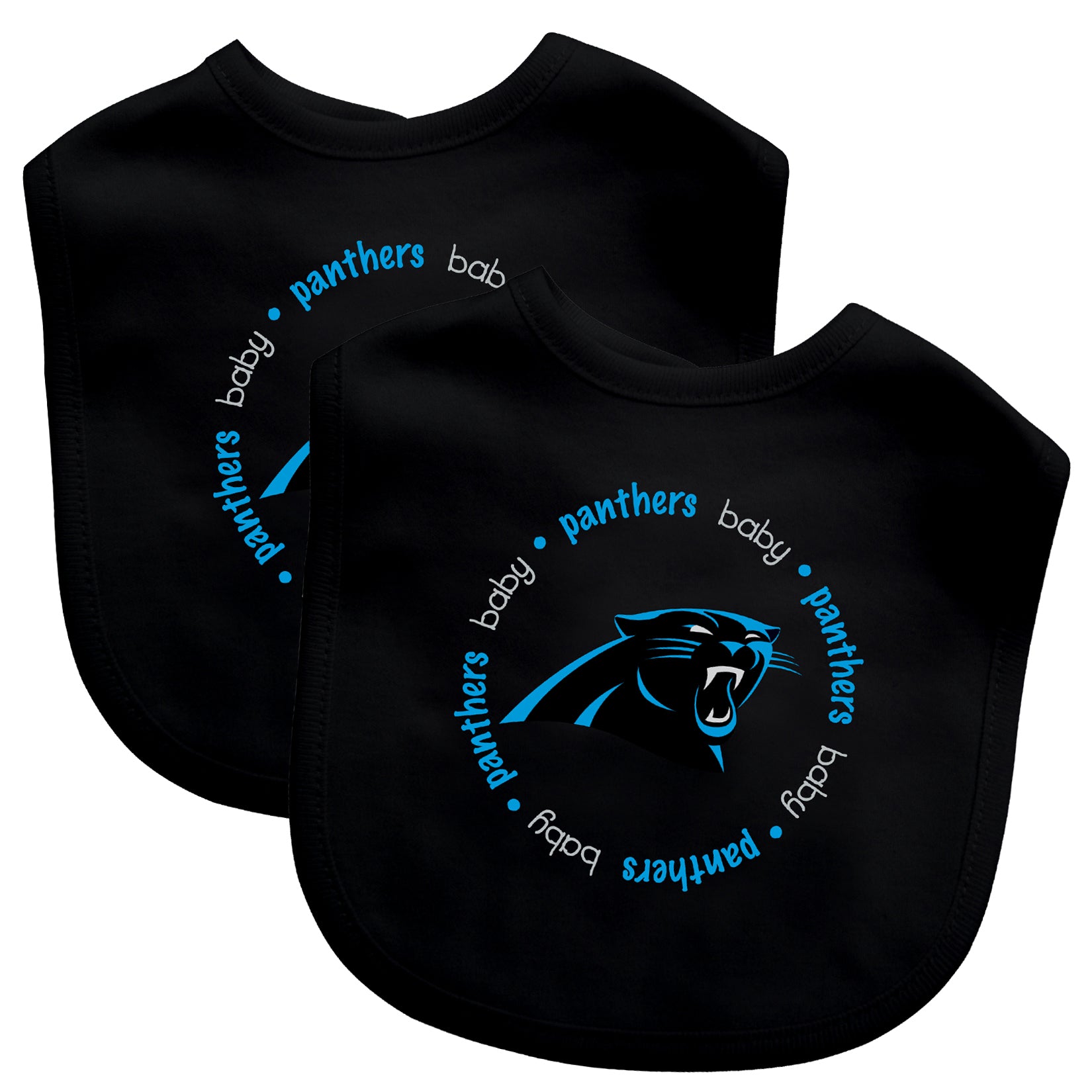 Carolina Panthers Baby Bibs 2-Pack