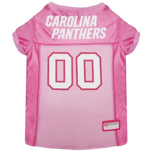 CAROLINA PANTHERS PINK JERSEY