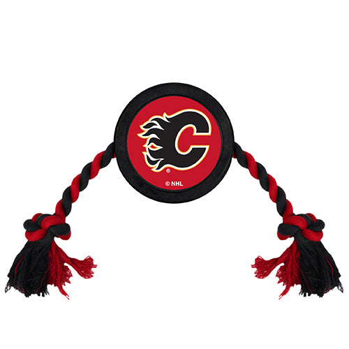 CALGARY FLAMES HOCKEY PUCK TOY