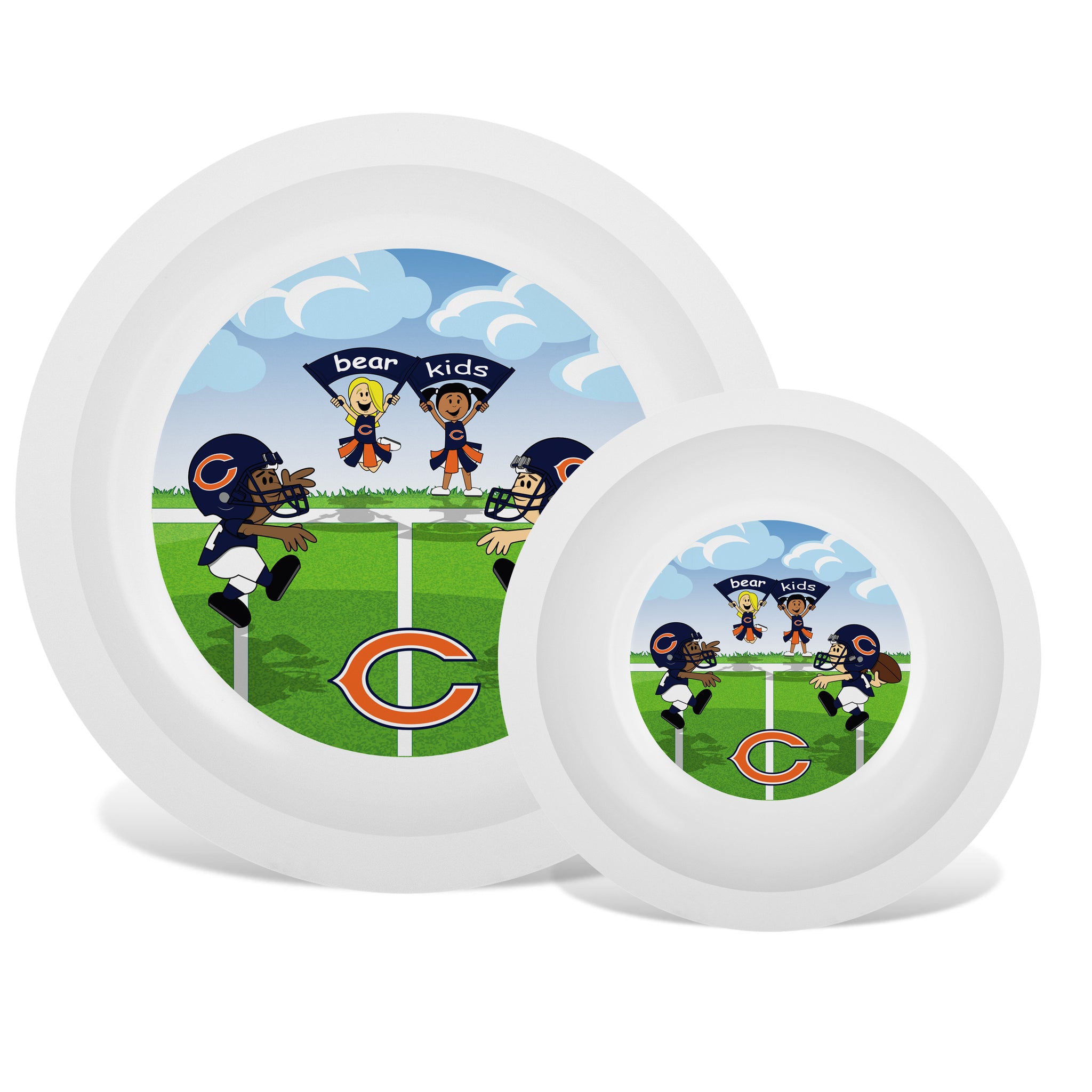 Chicago Bears Plate & Bowl Set