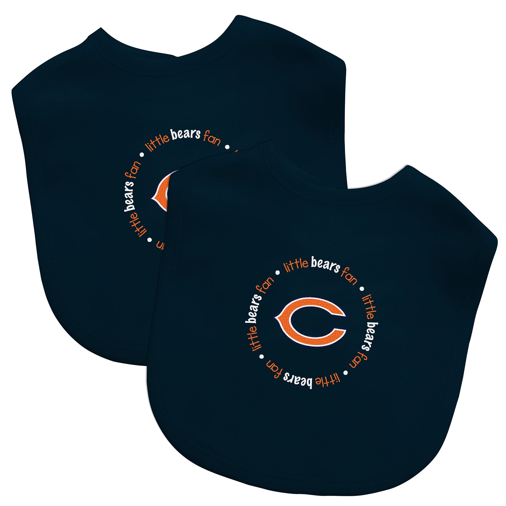 Chicago Bears Baby Bibs 2-Pack