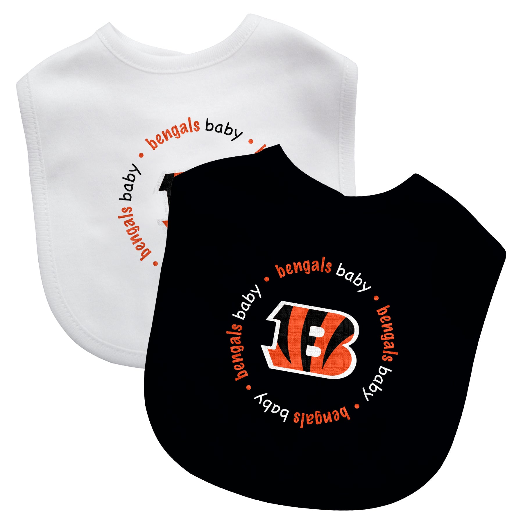 Cincinnati Bengals Baby Bibs 2-Pack