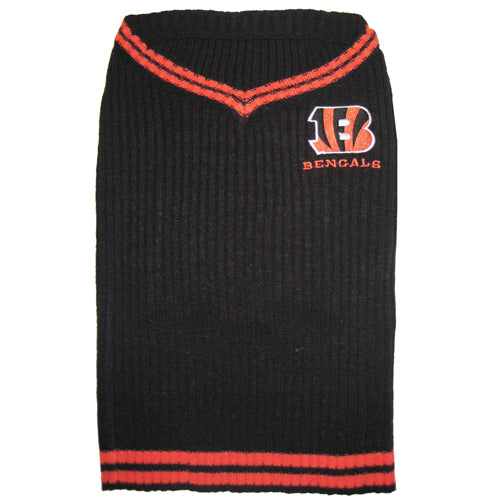 CINCINNATI BENGALS V-NECK SWEATER