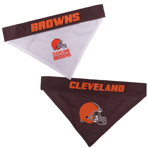 CLEVELAND BROWNS REVERSIBLE BANDANA