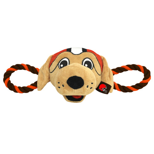 CLEVELAND BROWNS MASCOT ROPE TOY