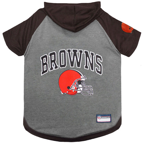 CLEVELAND BROWNS HOODIE TEE SHIRT