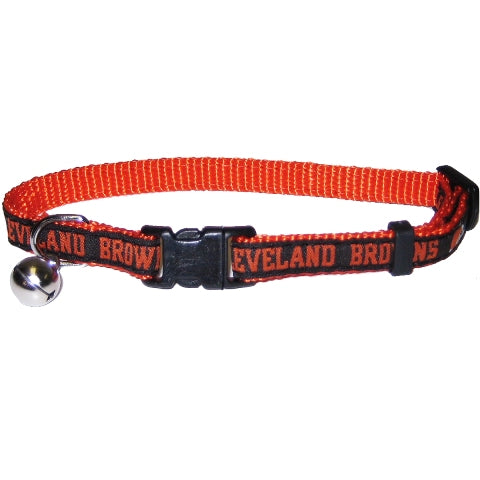 CLEVELAND BROWNS CAT COLLAR