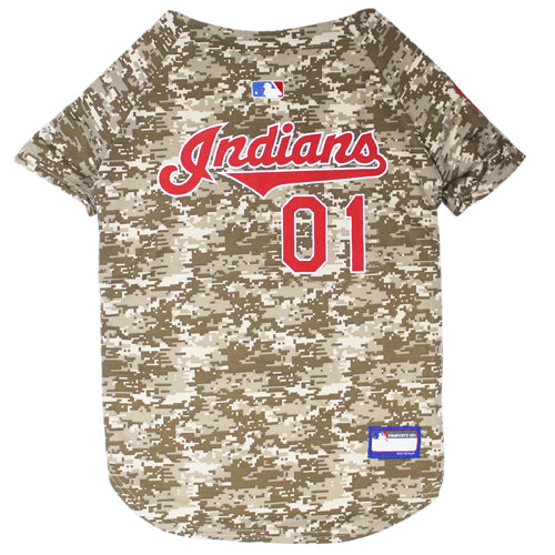 CLEVELAND INDIANS CAMO JERSEY