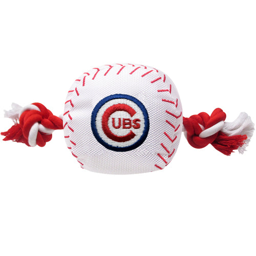CHICAGO CUBS NYLON BASEBALL ROPE TOY