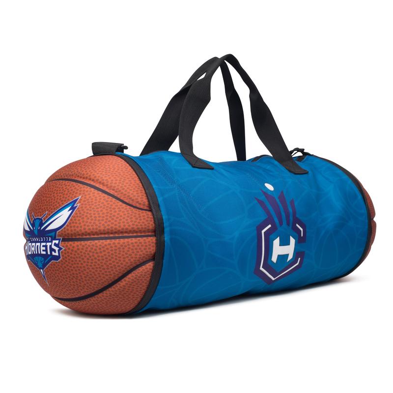 NBA Charlotte Hornets Collapsible Basketball Duffel Bag