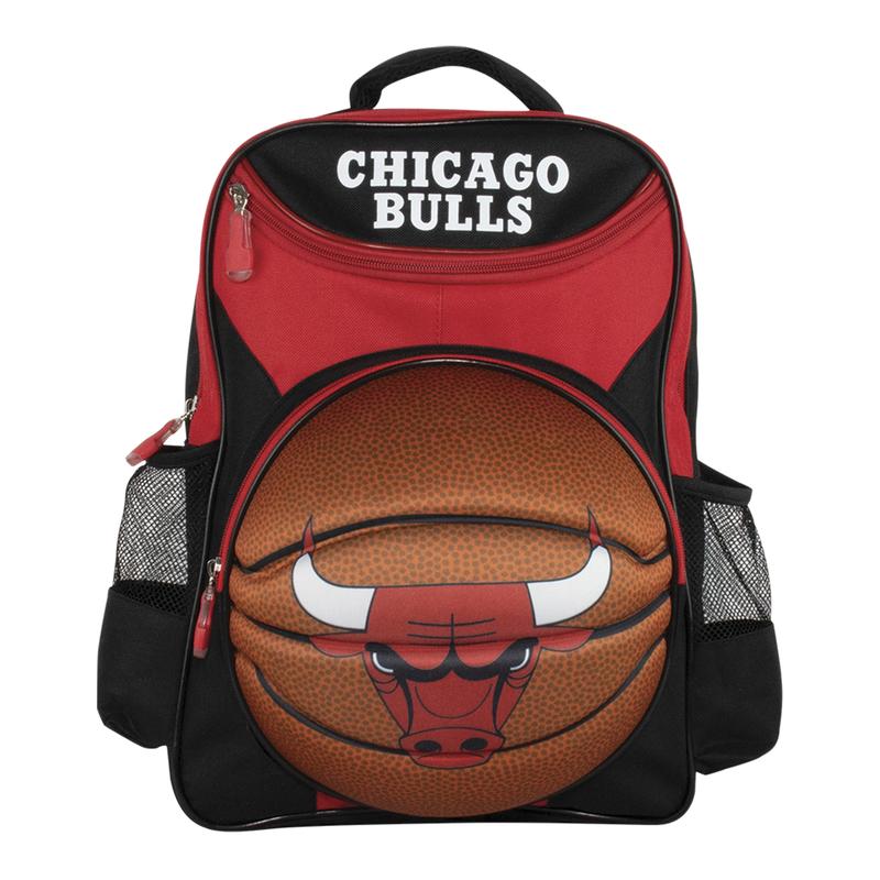 NBA Chicago Bulls Youth Ball 16" Backpack