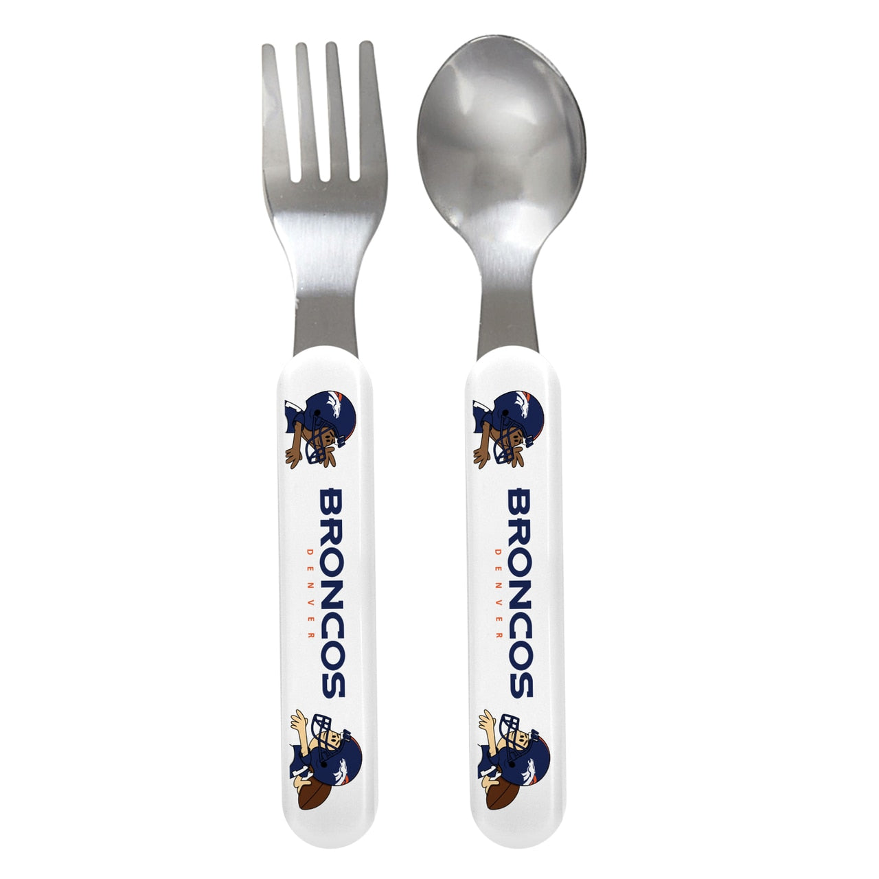 Denver Broncos Fork & Spoon Set