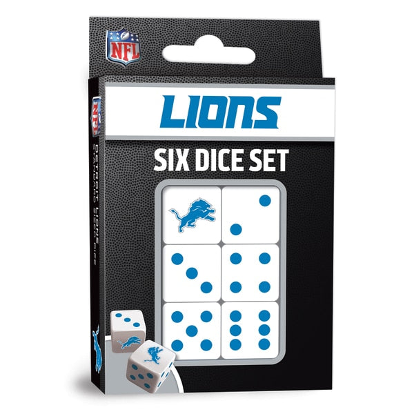 Detroit Lions Dice Set