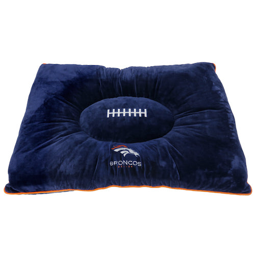 DENVER BRONCOS PILLOW BED