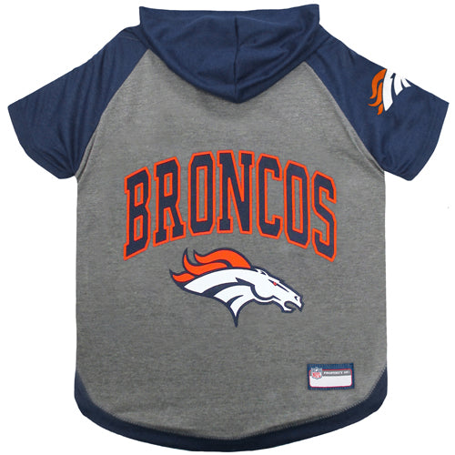 DENVER BRONCOS HOODIE TEE SHIRT