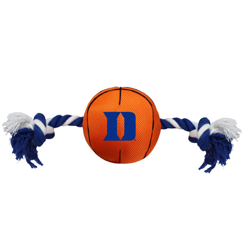 DUKE UNIVERSITY NYLON BASKETBALL ROPE TOY