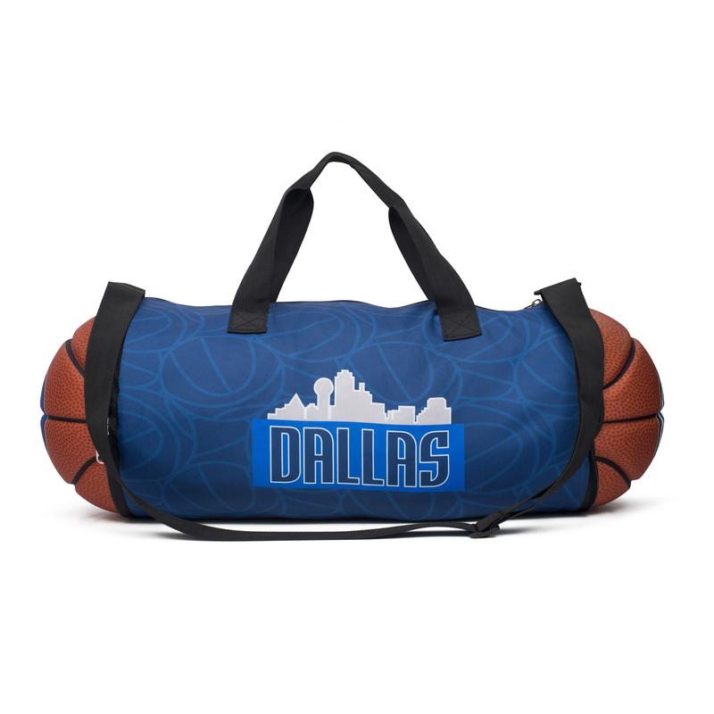 NBA Dallas Mavericks Collapsible Basketball Duffel Bag