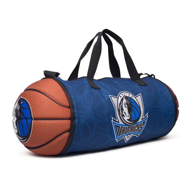 NBA Dallas Mavericks Collapsible Basketball Duffel Bag