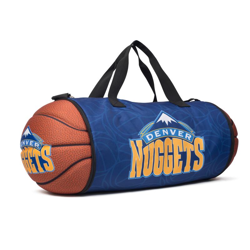 NBA Denver Nuggets Collapsible Basketball Duffel Bag