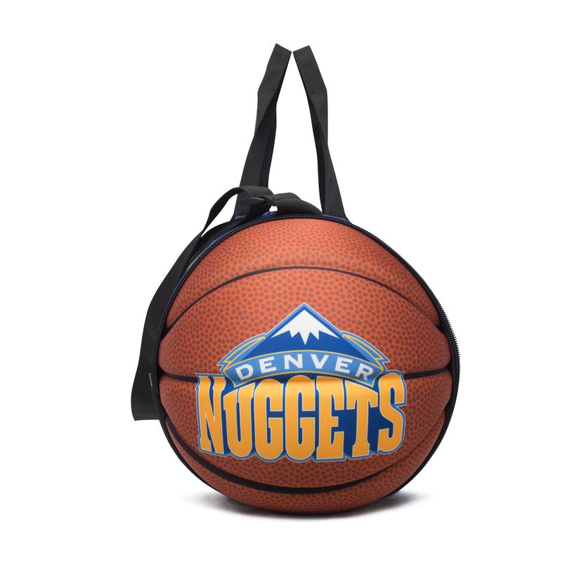 NBA Denver Nuggets Collapsible Basketball Duffel Bag