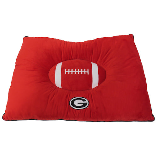 GEORGIA BULLDOGS PILLOW BED