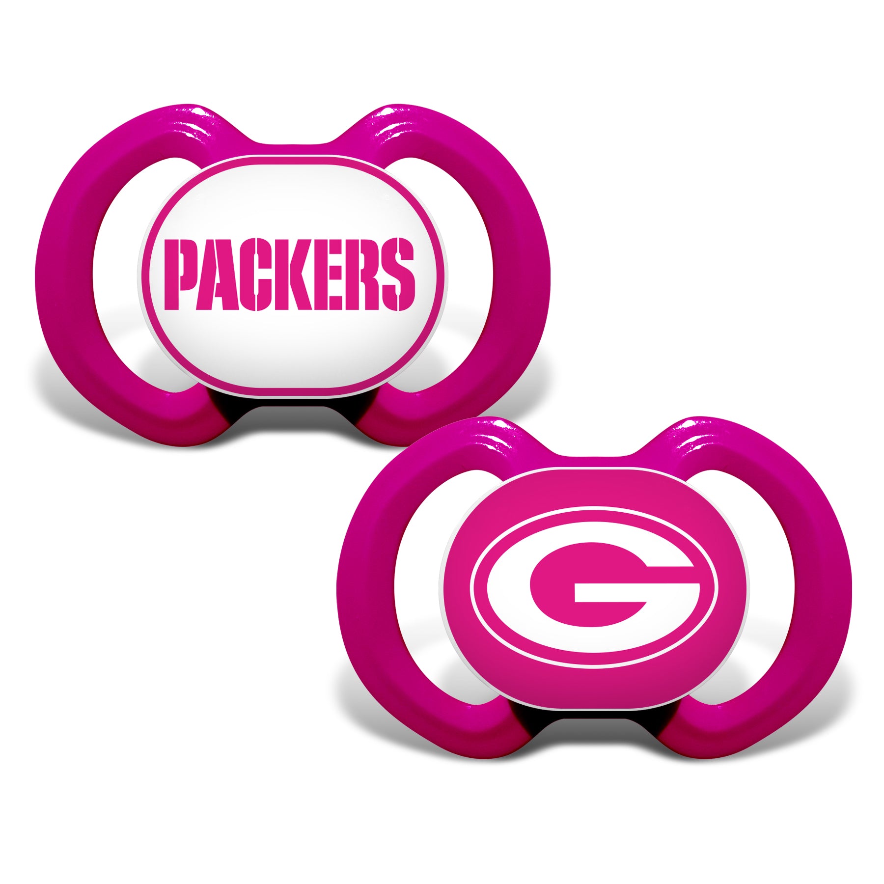 Green Bay Packers Pacifier 2-Pack - Pink