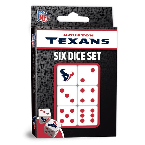 Houston Texans Dice Set