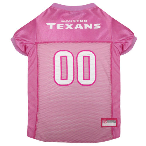 HOUSTON TEXANS PINK JERSEY