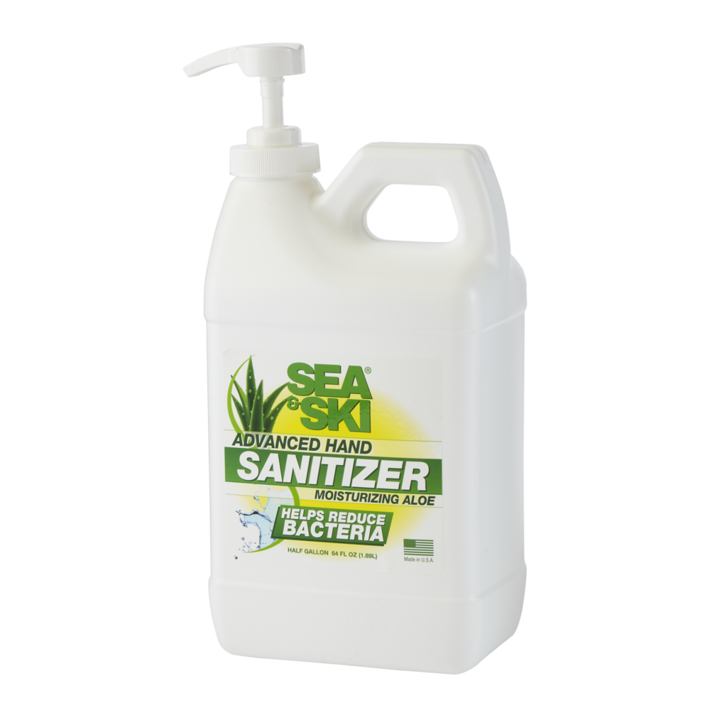 Sea and Ski Sanitizer Gel Half Gallon Case