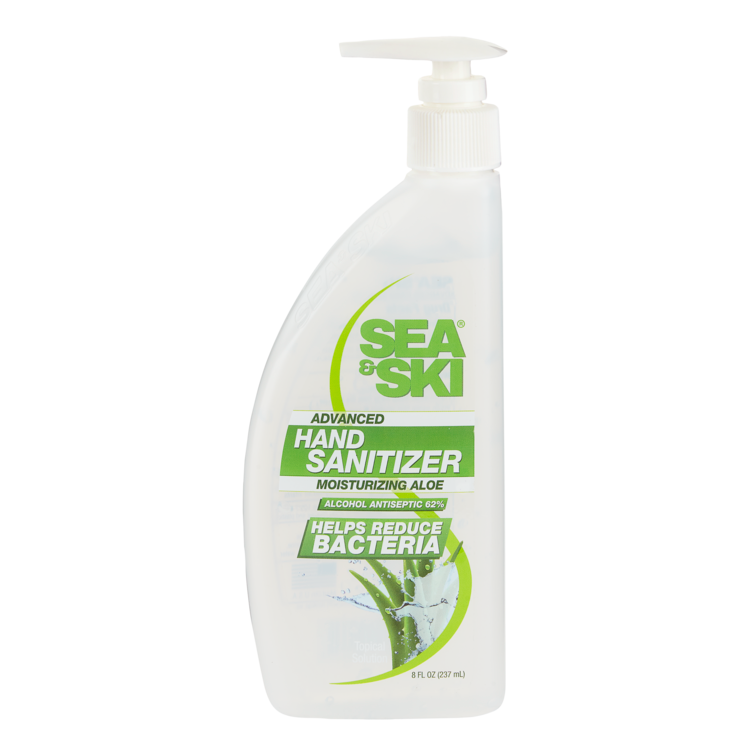 Sea and Ski Sanitizer Gel 8 Fluid Oz
