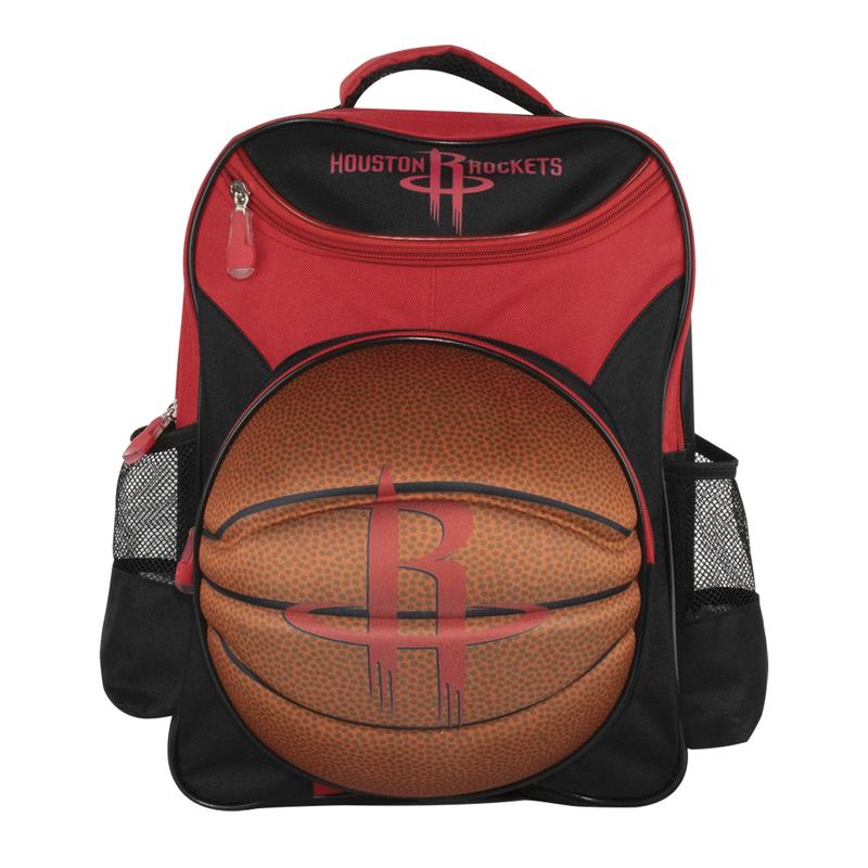 NBA Houston Rockets Youth Ball 16" Backpack