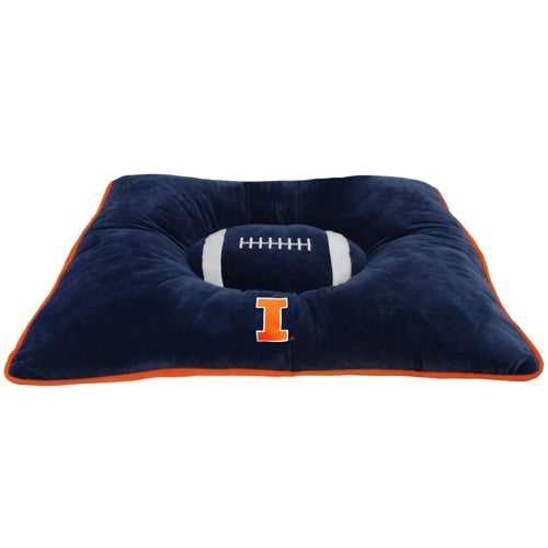 ILLINOIS FIGHTING ILLINI PILLOW BED